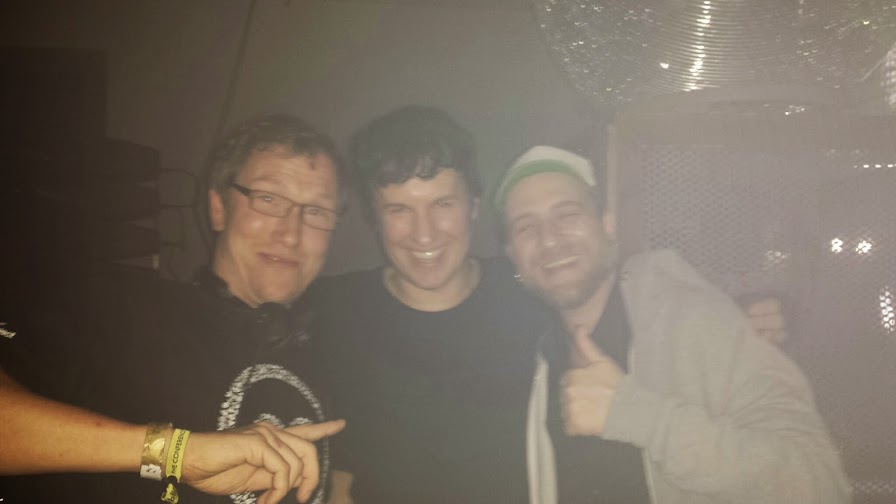 Tasmo, Alec Ampire und Saetchmo auf der re:publica 15